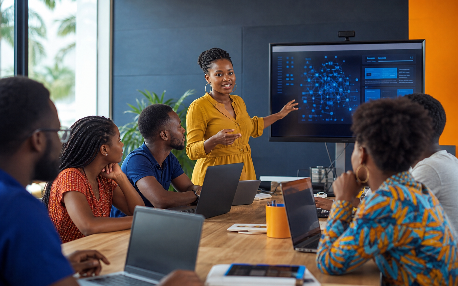 Atelier pratique d’intelligence artificielle avec des participants africains